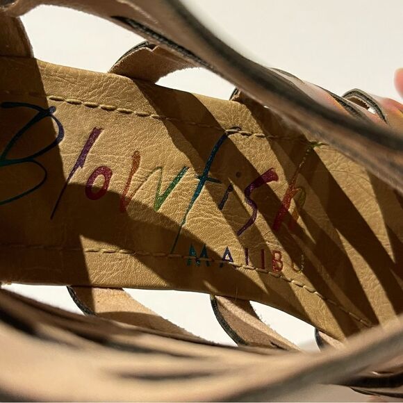 Blowfish Malibu Women's Gladiator Sandals Iridescent Pink Size 7 - Picture 8 of 11